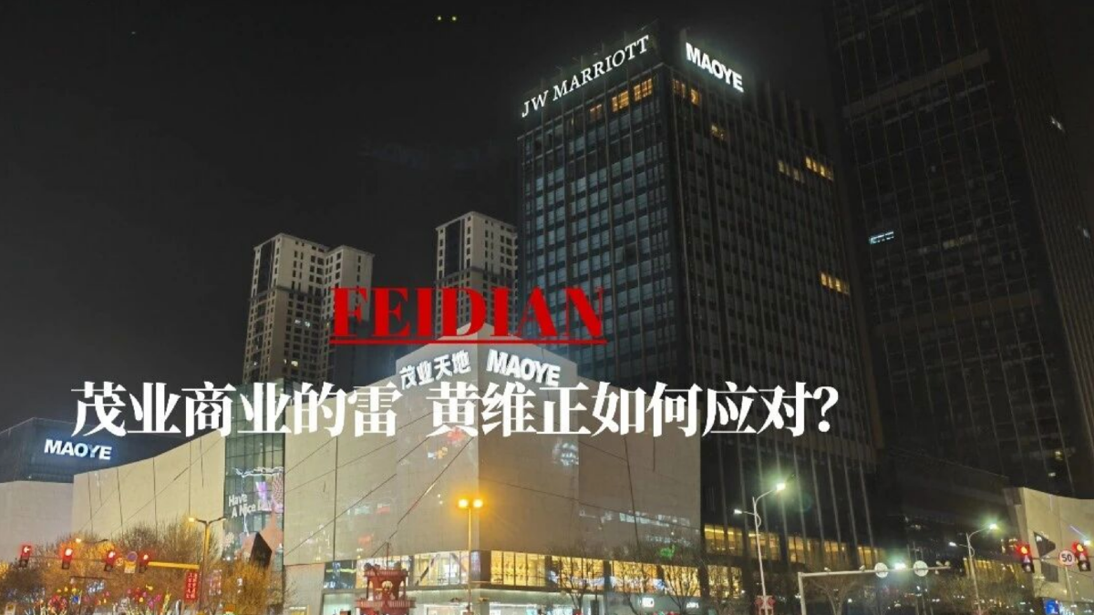 净亏2.46亿元  补税8302万  茂业商业的雷  黄维正如何应对 ？