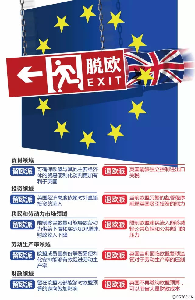 (五大议题左右脱欧公投 图自CFP)