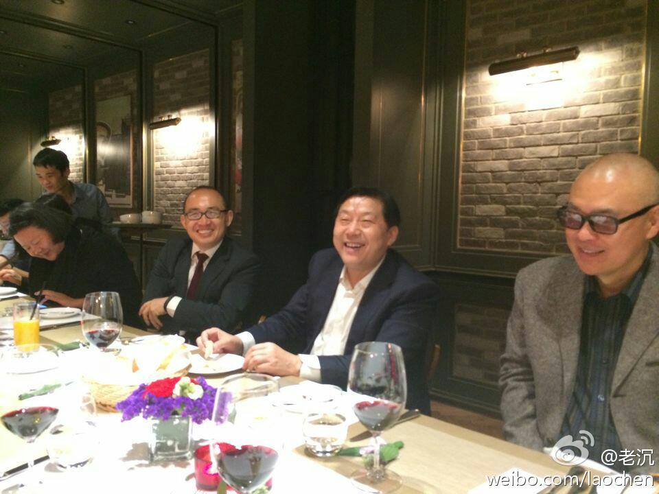 鲁炜面见潘石屹、陈彤、洪晃、郑渊洁等网络大V